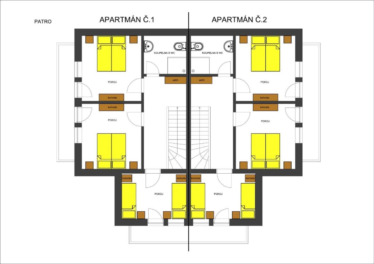 Apartmany Fiserka 로끼뜨니쩨나드이제로우 외부 사진